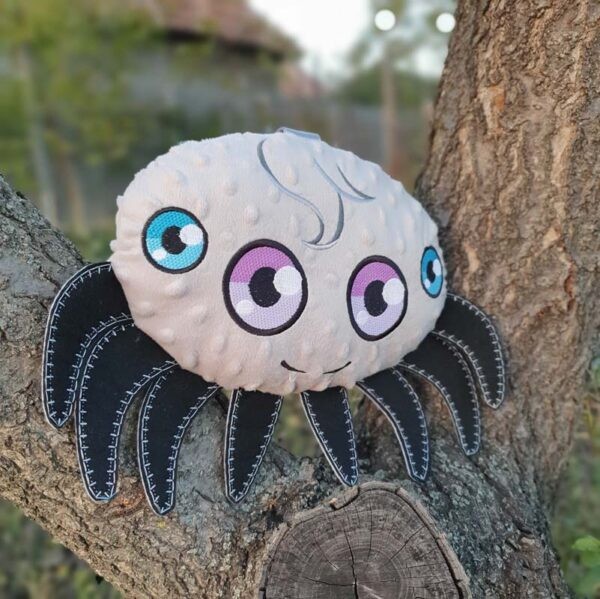Reinhard spider stuffie machine embroidery design ith