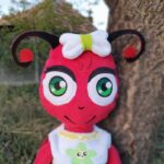 Daisy Ladybug Doll 4 SIZES ith machine embroidery design