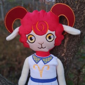 Ram doll machine embroidery design ith