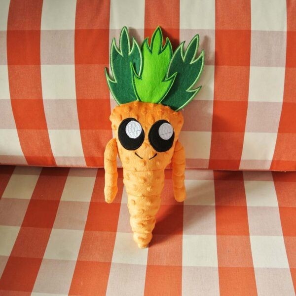 Mr. Carrot stuffie 5 SIZES