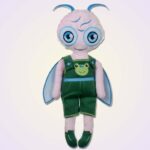 Firefly boy doll ith machine embroidery design