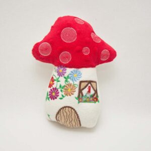 DIY Mushroom house Plush Toy