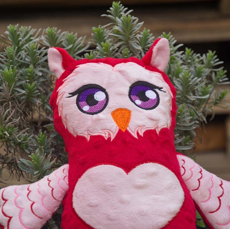 Big Eyes Owl Plushie Pattern Stuffies