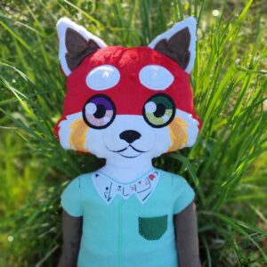 Red Panda boy Doll
