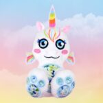 Unicorn machine embroidery design in the hoop pattern project soft toy diy (5)