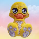 Duck machine embroidery design in the hoop pattern project soft toy diy