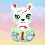 Panda reinian machine embroidery toy stuffie in the hoop designs pattern files