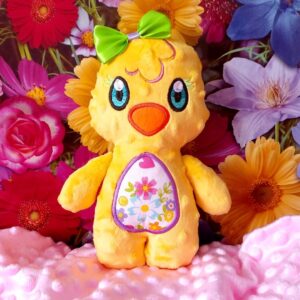 Chick Easter mellow stuffie ITH machine embroidery design pattern