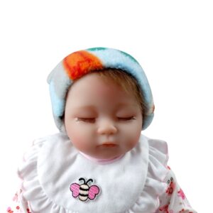 baby hat machine embroidery design stuffed toy pattern in the hoop