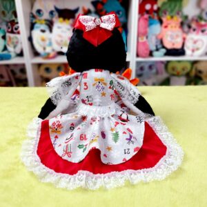 Christmas Penguin Jointed Doll Plush Toy - ITH Machine Embroidery Pattern