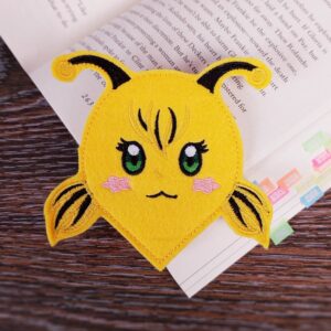 Bee corner bookmark machine embroidery ITH design project pattern